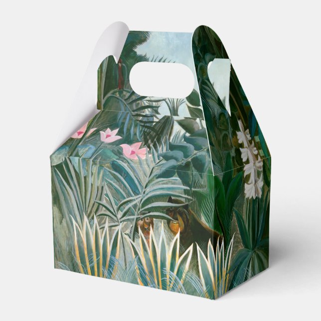 Henri Rousseau - The Equatorial Jungle Favour Box (Front Side)