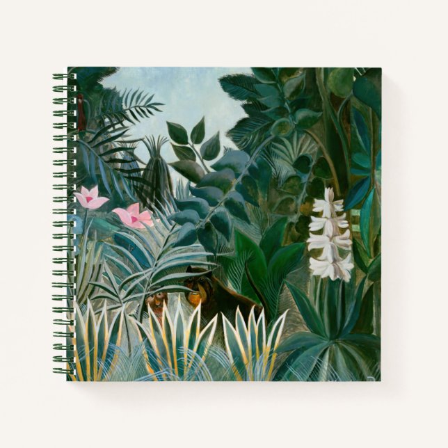 Henri Rousseau - The Equatorial Jungle Notebook (Front)