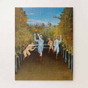 Henri Rousseau - The Football Players Jigsaw Puzzle