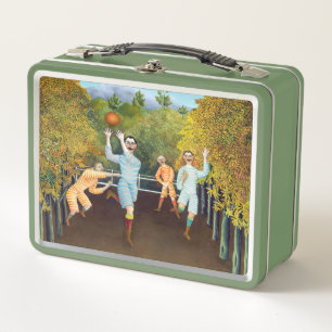 Henri Rousseau - The Football Players Metal Lunch Box