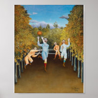 Henri Rousseau - The Football Players