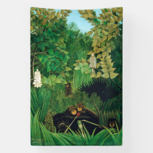 Henri Rousseau - The Merry Jesters Banner