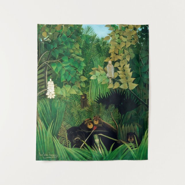 Henri Rousseau - The Merry Jesters Tapestry (Front)