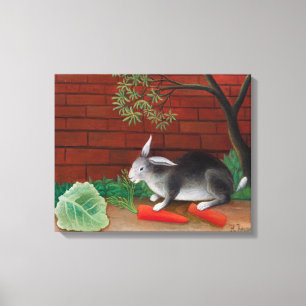 Henri Rousseau - The Rabbit's Meal Canvas Print