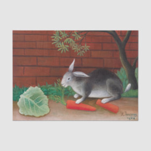Henri Rousseau - The Rabbit's Meal Tissue Paper