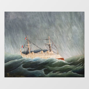 Henri Rousseau - The Ship in the Tempest