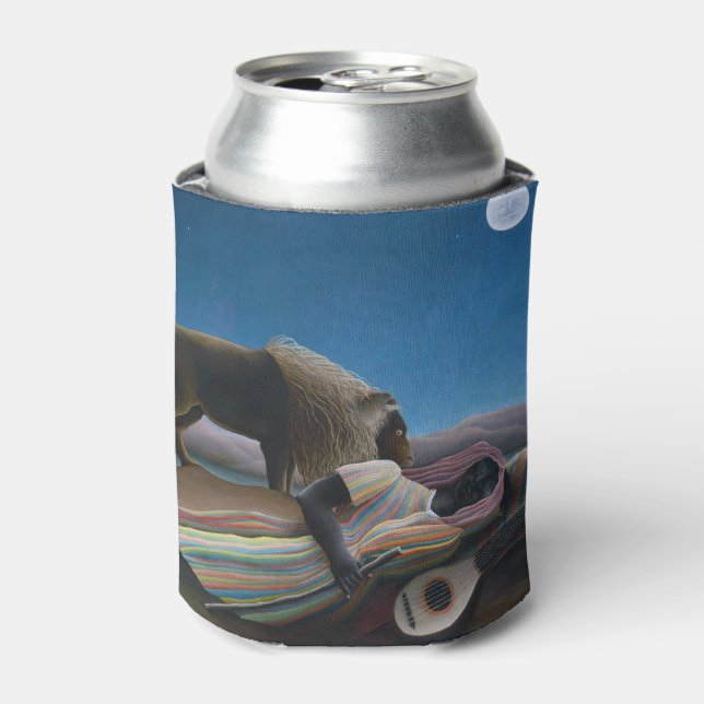 Henri Rousseau - The Sleeping Gypsy Can Cooler (Can Front)