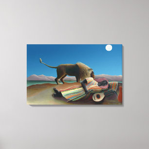 Henri Rousseau - The Sleeping Gypsy Canvas Print