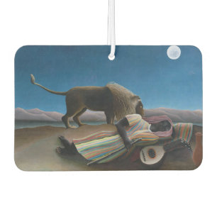 Henri Rousseau - The Sleeping Gypsy Car Air Freshener