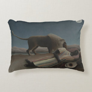 Henri Rousseau - The Sleeping Gypsy Decorative Cushion