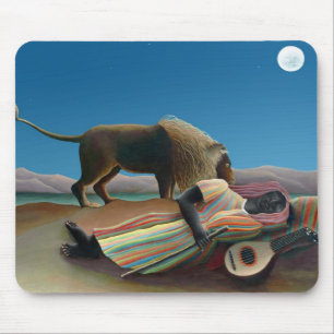 Henri Rousseau - The Sleeping Gypsy Mouse Pad