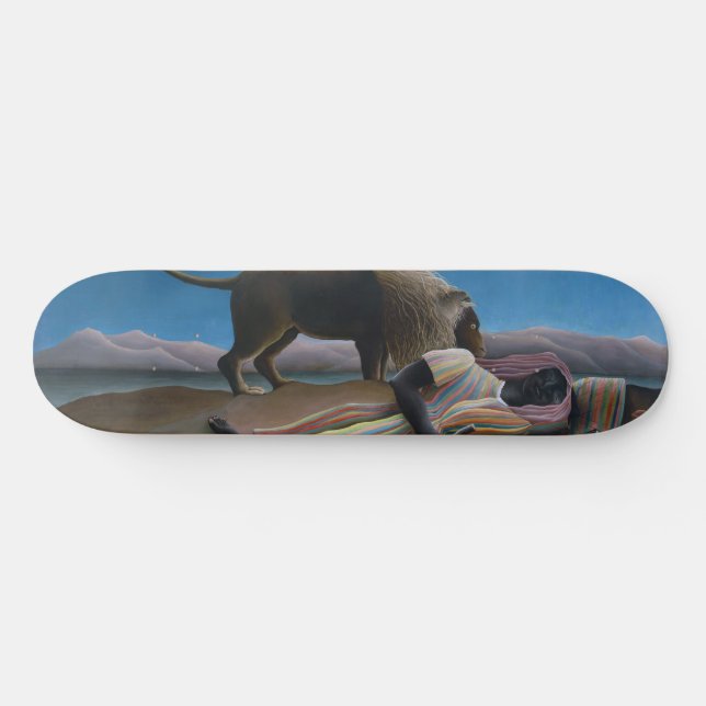 Henri Rousseau - The Sleeping Gypsy Skateboard (Horz)