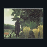 Henri Rousseau - The Snake Charmer Postcard<br><div class="desc">Henri Rousseau’s post impressionist masterpiece “The Snake Charmer”. Henri Rousseau was a French post impressionist in the native style. He was ridiculed in his lifetime for his self taught style but today he is recognised for the genius of his child like primitive style and composition.</div>