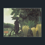 Henri Rousseau - The Snake Charmer Postcard<br><div class="desc">Henri Rousseau’s post impressionist masterpiece “The Snake Charmer”. Henri Rousseau was a French post impressionist in the native style. He was ridiculed in his lifetime for his self taught style but today he is recognised for the genius of his child like primitive style and composition.</div>