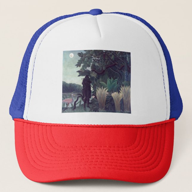Henri Rousseau - The Snake Charmer Trucker Hat (Front)