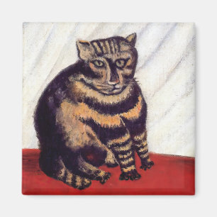 Henri Rousseau - The Tabby Magnet