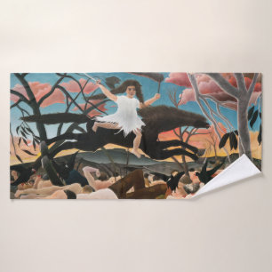 Henri Rousseau - The War Bath Towel Set