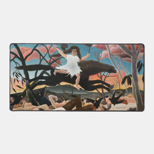 Henri Rousseau - The War Desk Mat (Front)
