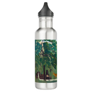 Henri Rousseau - The Waterfall 710 Ml Water Bottle