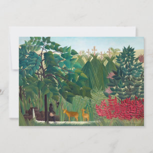 Henri Rousseau - The Waterfall Thank You Card