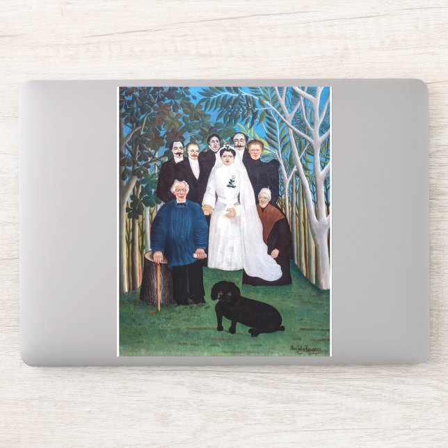 Henri Rousseau - The Wedding Party (Computer)