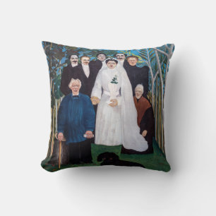 Henri Rousseau - The Wedding Party Cushion