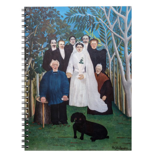 Henri Rousseau - The Wedding Party Notebook (Front)