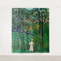 Henri Rousseau - Woman Walking in an Exotic Forest