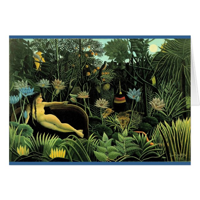 Henri Rousseau's The Dream (1910) (Front Horizontal)