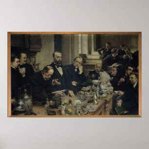 Henri Sainte-Claire Deville  Lecturing, 1890 Poster