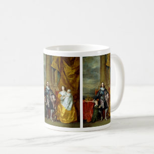 Henrietta Maria and Charles I by Van Dyck Coffee M Mug