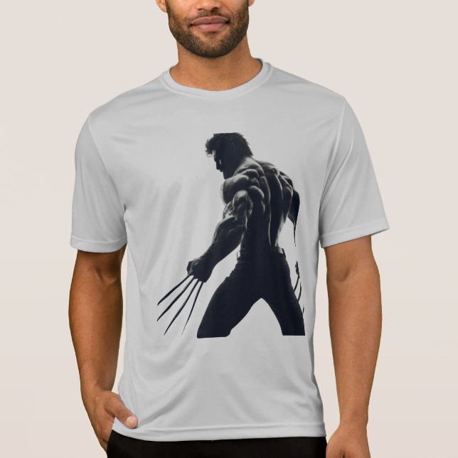 Henry Cavill as Wolverine – Epic Fan Art Mashup De T-Shirt (Front)