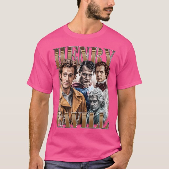 Henry Cavill Bootleg Vintage Shirt (Front)
