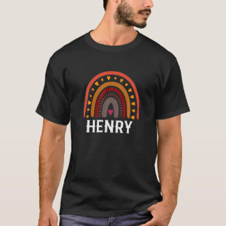 Henry Colourful Rainbow Funny Men / Boy / Baby Nam T-Shirt