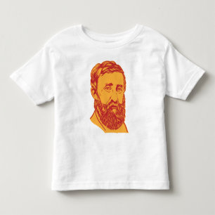Henry David Thoreau portrait Toddler T-Shirt