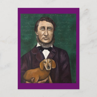 Henry David Thoreau Postcard