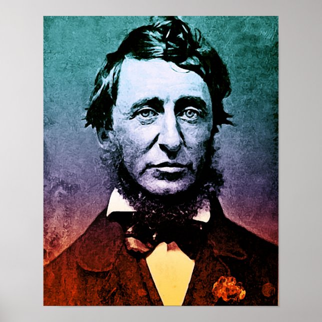 Henry David Thoreau Poster (Front)