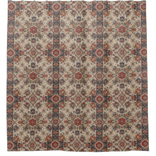 Henry Dearle Persian Floral Pattern Floral Design Shower Curtain