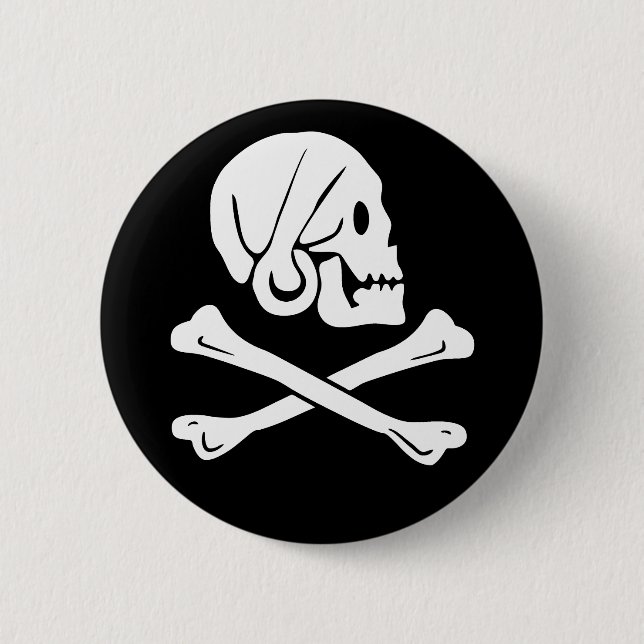 Henry Every 6 Cm Round Badge (Front)