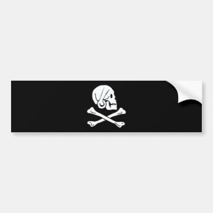 Henry Every Flag Pirate Flag Bumper Sticker