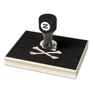 Henry Every Flag Pirate Flag Rubber Stamp