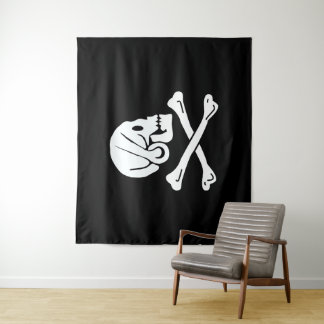 Henry Every Flag Pirate Flag Tapestry