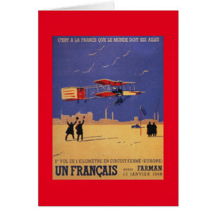Henry Farman Flies at Issy-les-Moulineaux