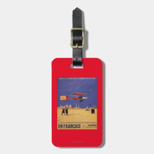 Henry Farman Flies at Issy-les-Moulineaux Luggage Tag