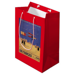 Henry Farman Flies at Issy-les-Moulineaux Medium Gift Bag