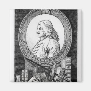 Henry Fielding  at the Age of Forty Eight Magnet
