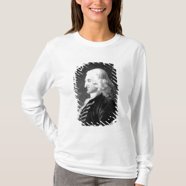 Henry Fielding  engraved by Samuel Freeman T-Shirt (Front)