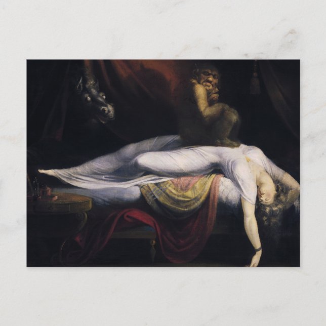 Henry Fuseli - The Nightmare Postcard (Front)