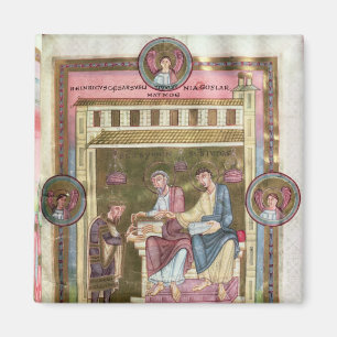 Henry III with the Apostles Simon and Jude Magnet