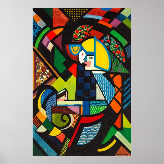 Henry Lyman Saÿen's 'Daughter in a Rocker Poster (Front)